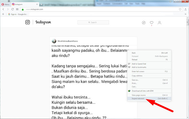 Cara Terbaru Upload foto Atau Video di Instagram Lewat Browser PC Cara Terbaru Upload foto Atau Video di Instagram Lewat Browser PC