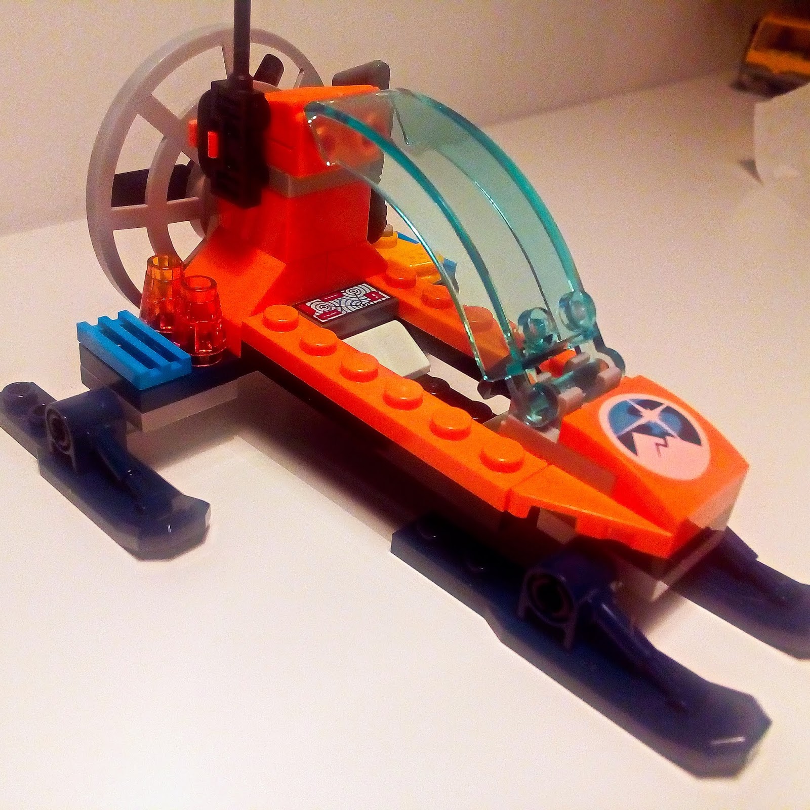 Klockowe Szaleństwo Lego City 60190 Arktyczny ślizgacz