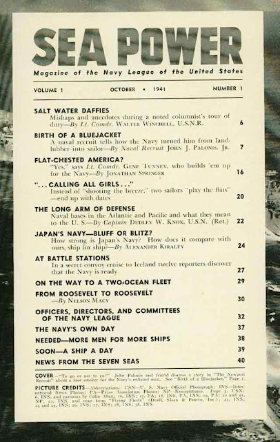 Sea Power magazine 22 October 1941 worldwartwo.filminspector.com