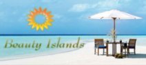 Beauty Island for holiday, wedding, couple, vacation destination