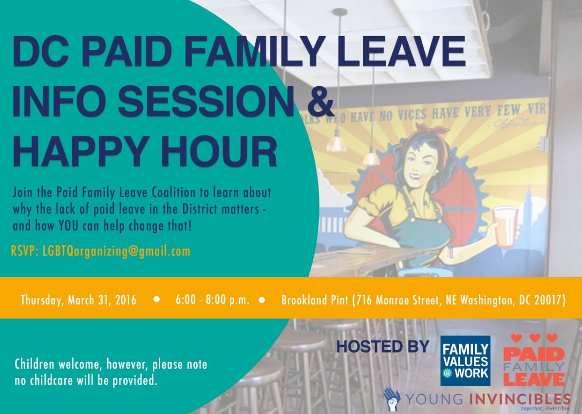 Bloomingdale At Brookland Pint This Thursday 03 31 2016 DC Paid 