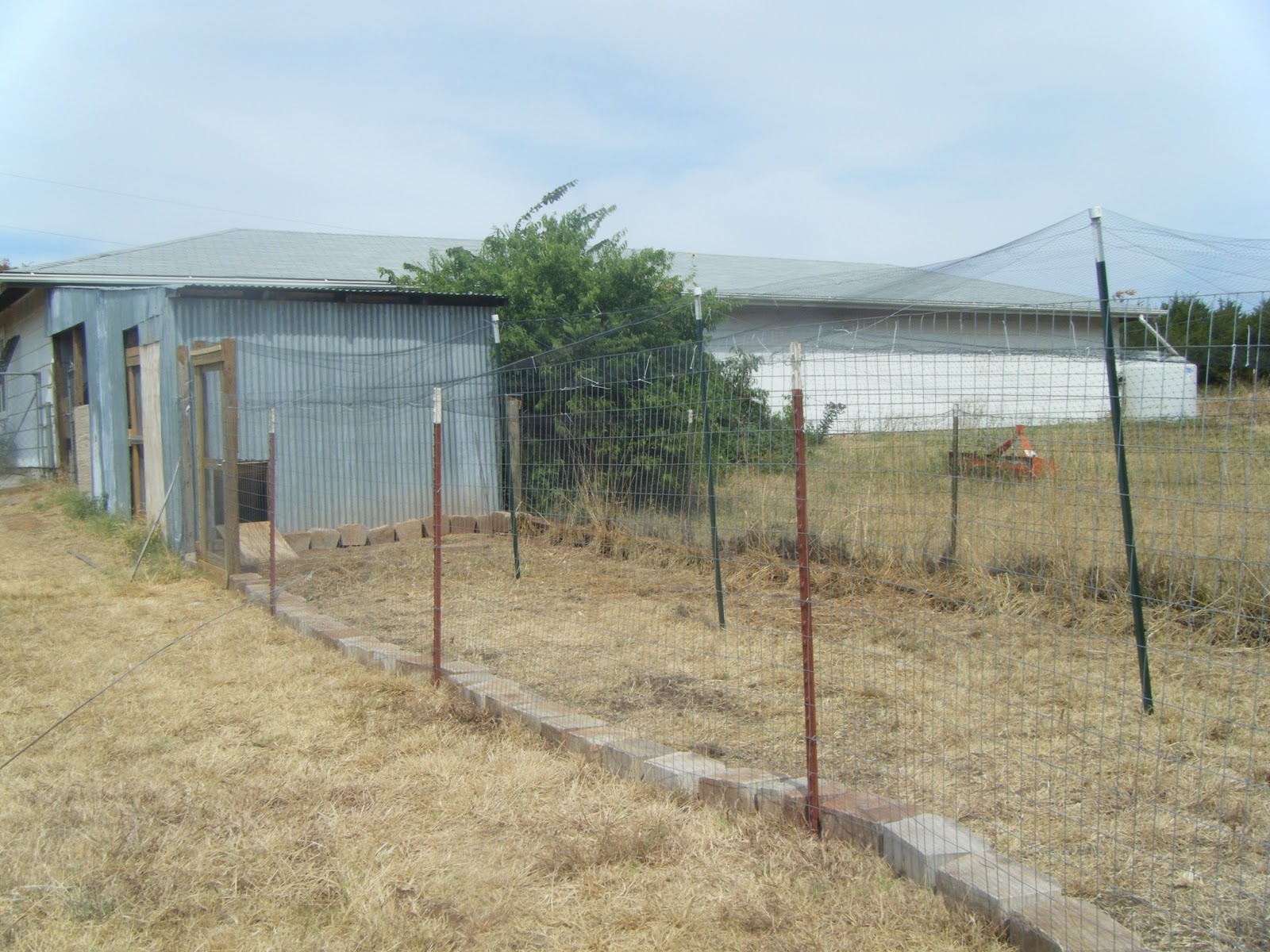Windy Acres Diary Chicken Pen Extension