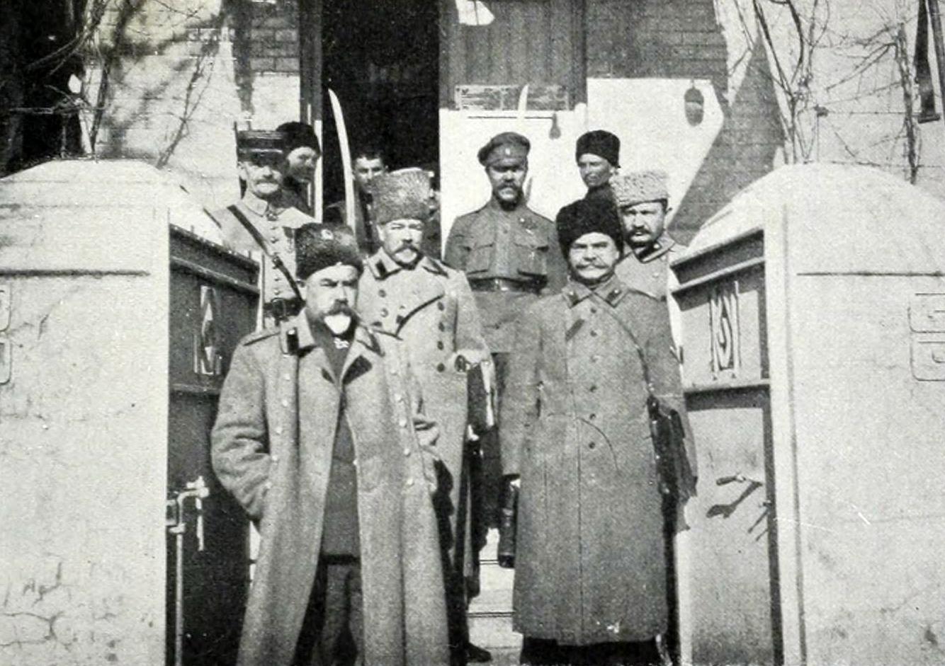 Генерал Деникин 1917-1918