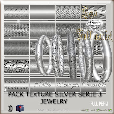 PACK TEXTURE SILVER SERIE 3 JEWELRY