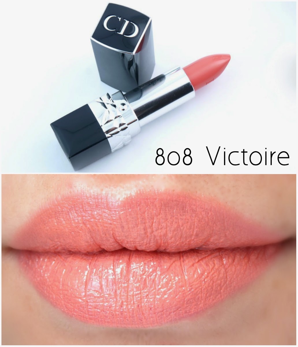 dior peach lipstick