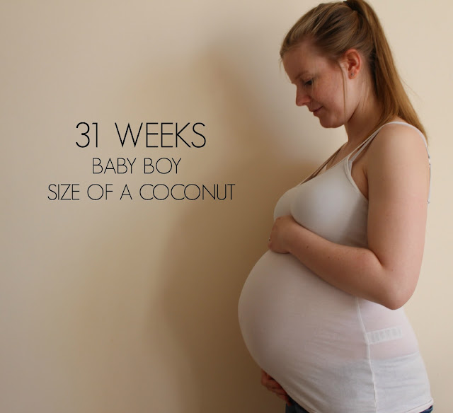 31 weeks pregnant plus size