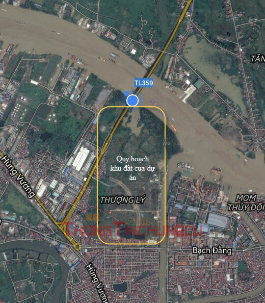 Vị trí Vinhomes Riverside Hải Phòng