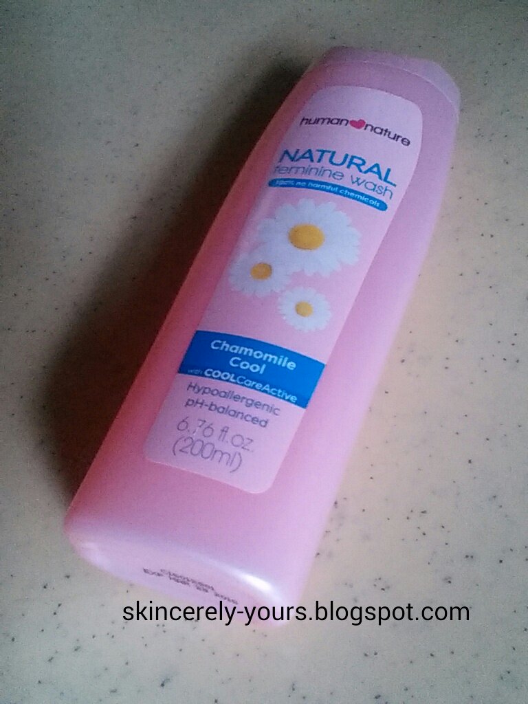 Skincerely Yours Human Heart Nature Chamomile Cool Feminine Wash