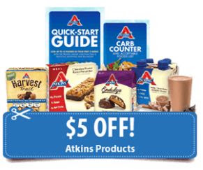 Atkins Free Quick Start Kit &amp; $5 Coupon! | JustAddCoffee- The ...