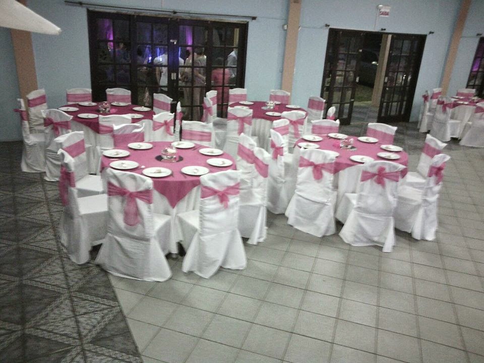 Decoração de casamento simples elegância com economia - Decoração De Salão De Festa De Casamento
