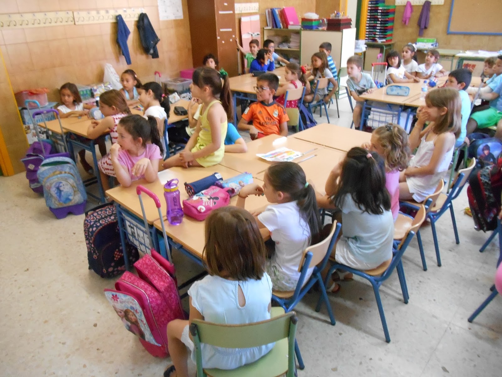 Me acerco a Primaria: Una clase con los niños de primero