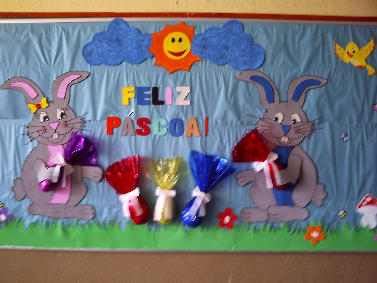 Painéis em EVA para páscoa - ENSINANDO COM CARINHO