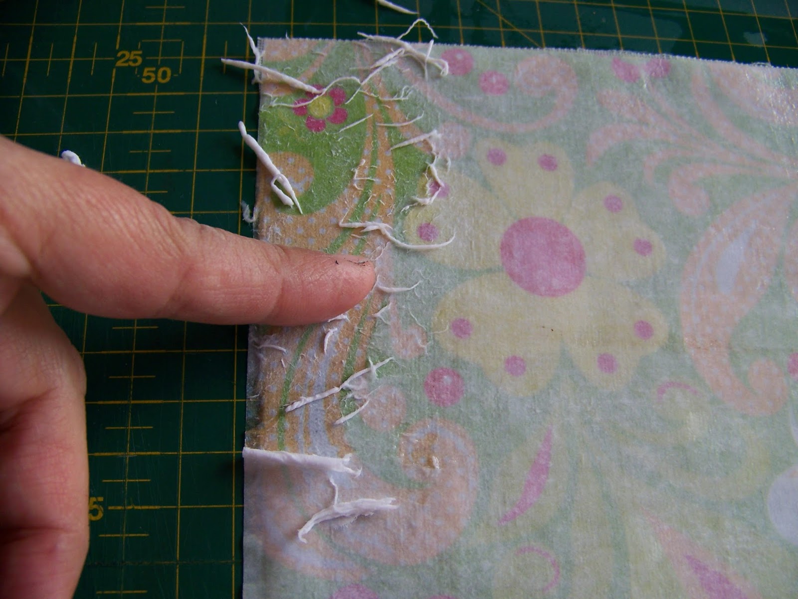 A Pretty Talent Blog Transferring an image from paper to fabric