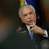 Com amigos réus, Temer diz que não se incomodará com críticas