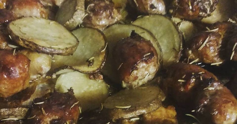 Diana's Recipe Corner Roasted Italian Sausage & Potato Bake
