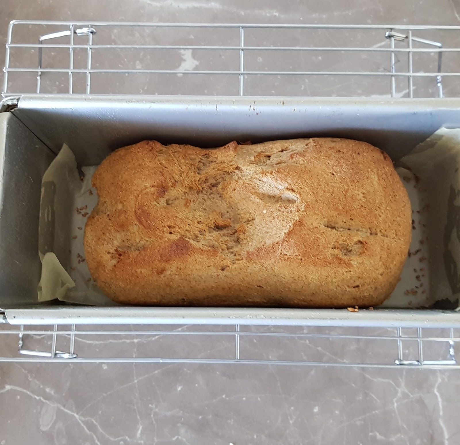 Rye Bread using my breadmaker Bountiful Life