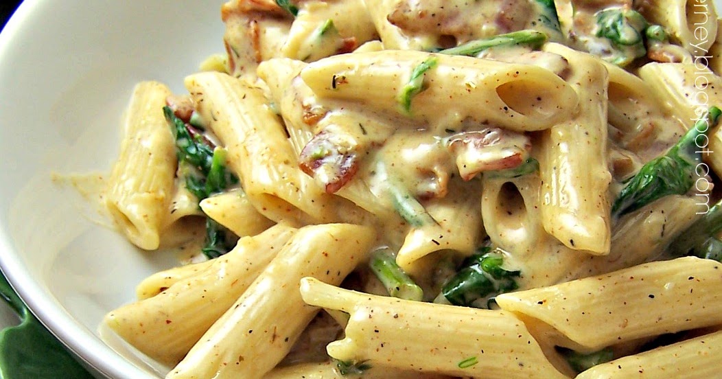 OllaPodrida Bacon Asparagus Cajun Pasta