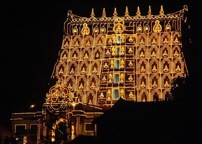 Sree Padmanabhaswamy Temple Laksha Deepam Festival Pictures in Trivandrum Kerala