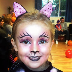 halloween makeup cat face paint kitty painting without costume costumes fancy cats haloween fun scary