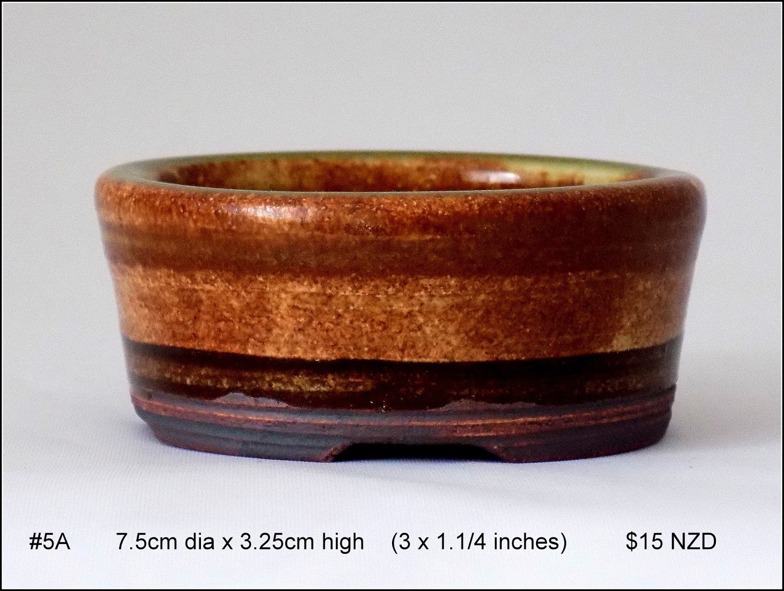 Fionna's Bonsai Pots, Kiwi Made, In New Zealand Accent