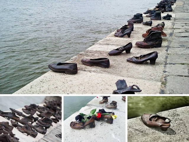 Взуття на річці Дунай - пам'ятник жертвам Голокосту