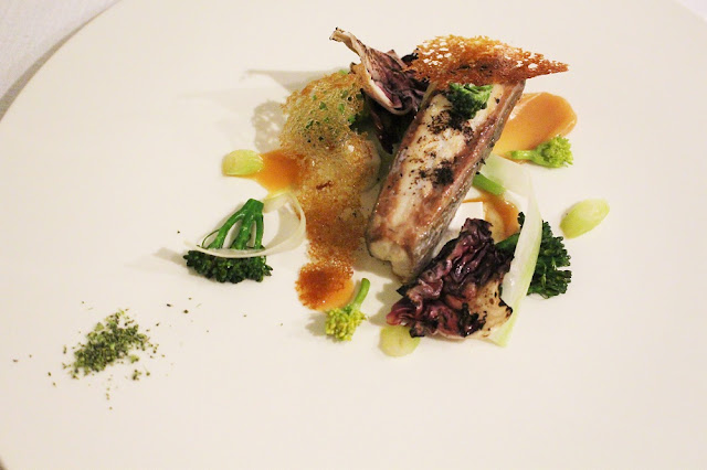 Dinner at L'Epicurien, Michelin-starred restaurant, Val Thorens - travel and lifestyle blog