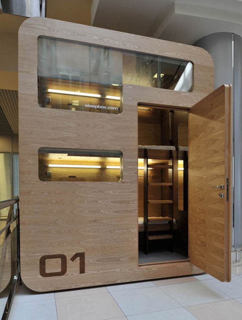 naikitektura blog Caja para dormir Sleepbox