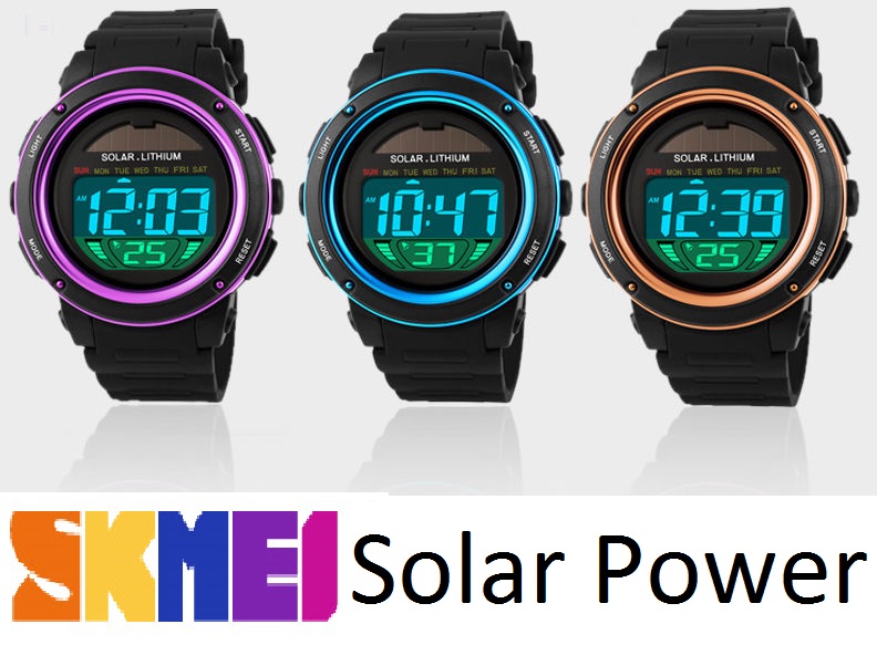 solar hiking watch
