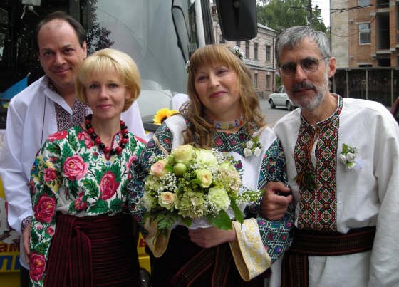 Mariya and Ron's wedding in Western Ukraine