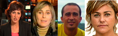 Cristina Ónega, Silvia Rodríguez, Diego Arizpeleta, Cristina Alcaine