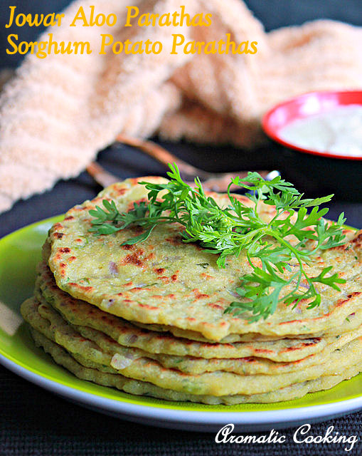 Aromatic Cooking Jowar Aloo Paratha, Jowar Potato Paratha
