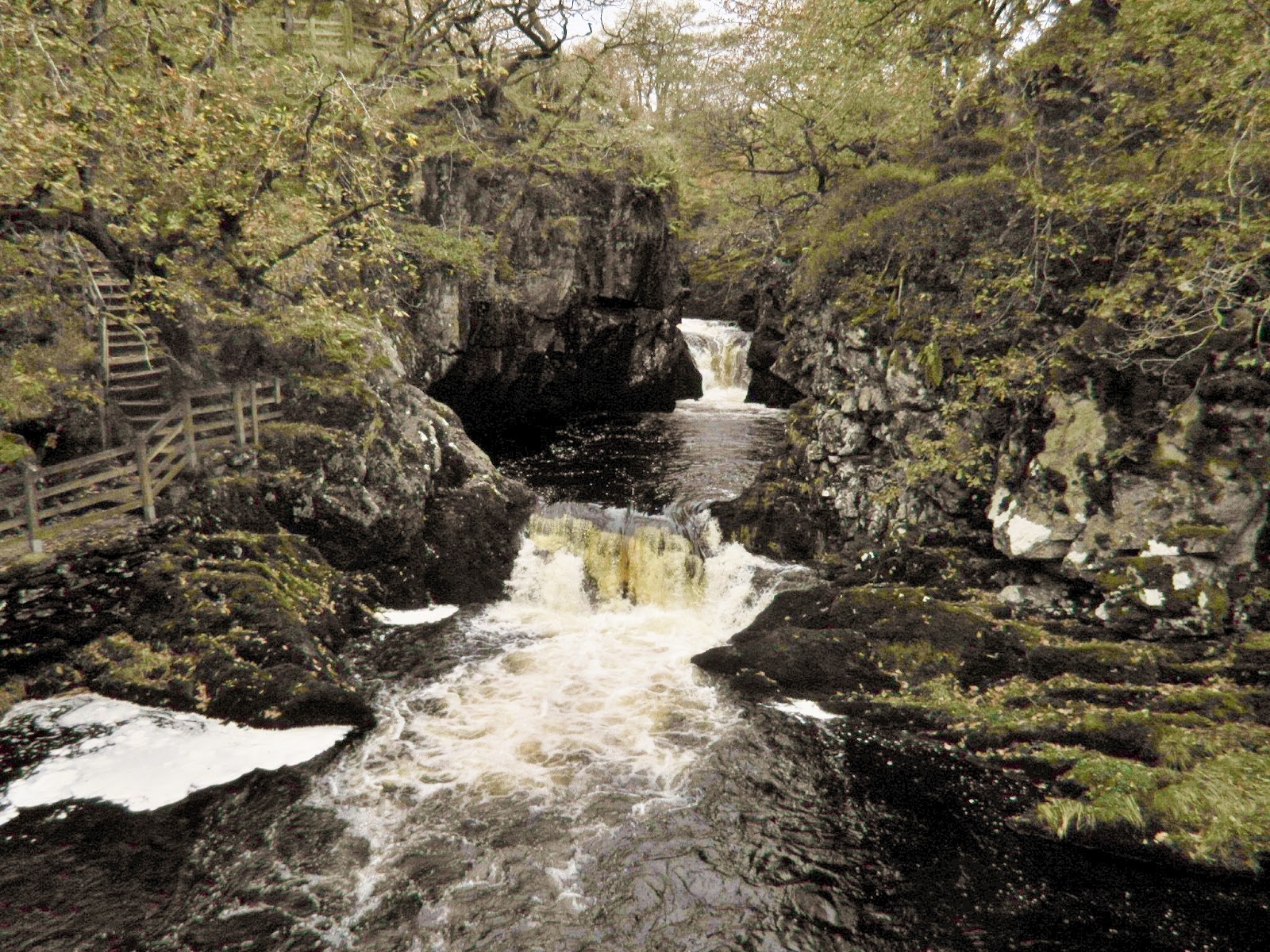 A Three Peaks Up and Under