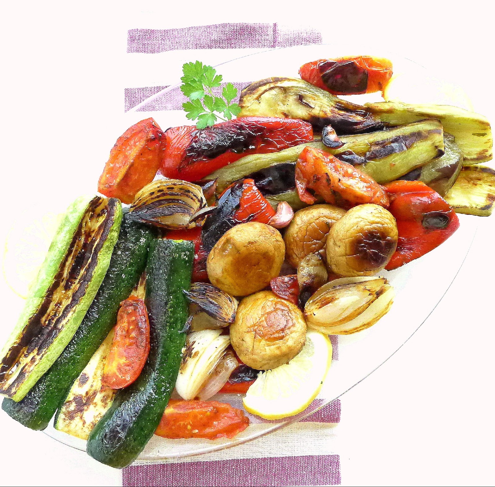 MY KITCHEN IN SPAIN MIXED GRILL, ALL VEGETABLES
