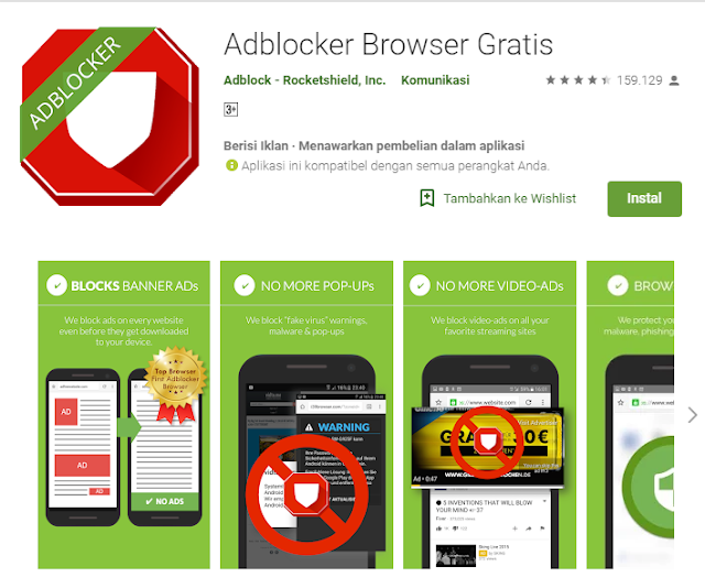 Cara menghilangkan iklan di android Cara menghilangkan iklan menggunakan adblock browser
