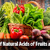 Kerala PSC - List of Natural Acids of Fruits and Vegetables 