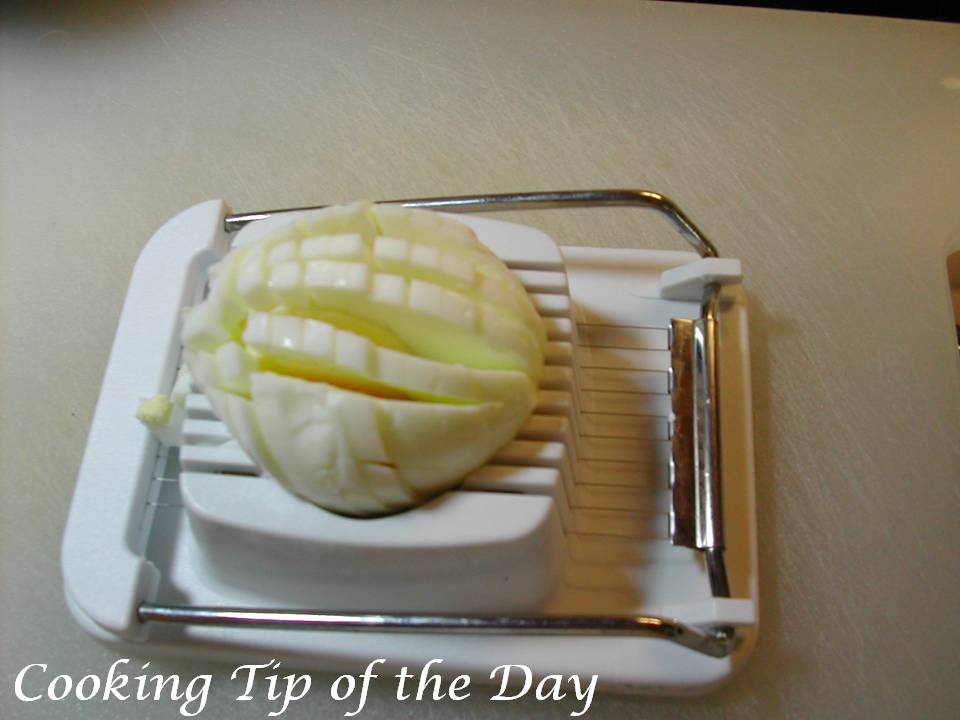 Cooking Tip of the Day: Dicing Hard-Boiled Eggs Made Easy