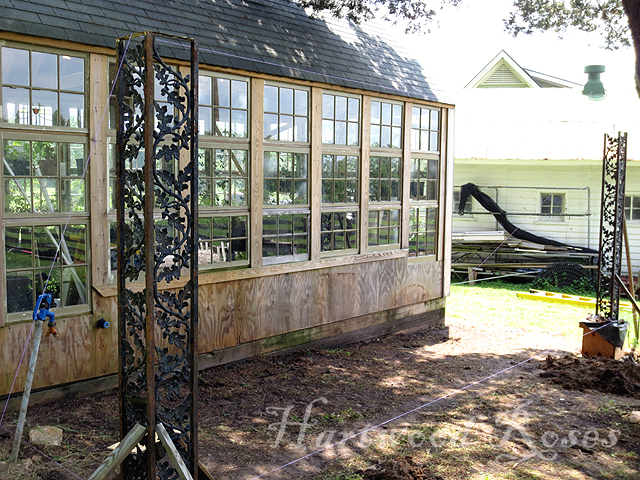 Cast Iron Porch Columns Shapeyourminds Hartwood Roses An Addition To The Greenhouse