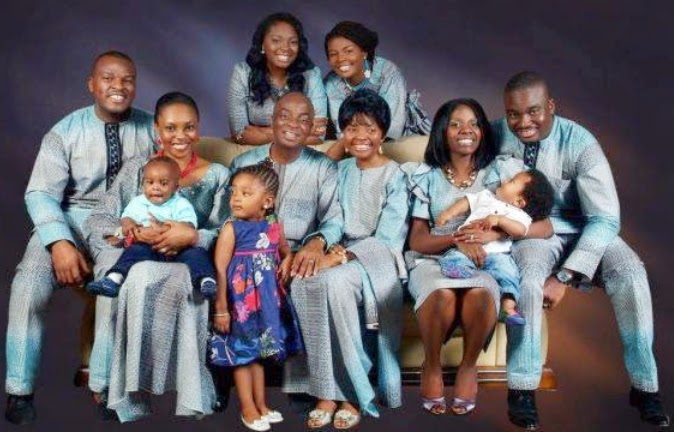 bishop david oyedepo family bishop oyedepo family picture
