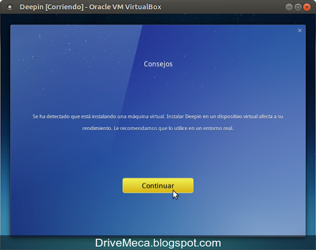 DriveMeca instalando Linux Deepin paso a paso DriveMeca instalando Linux Deepin paso a paso
