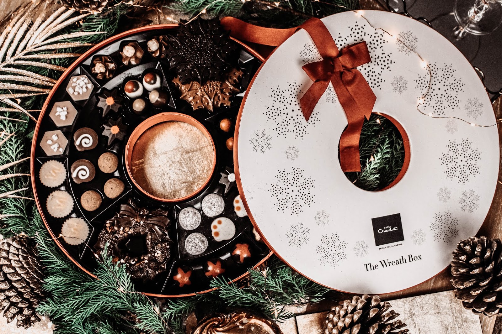Hotel Chocolat Christmas Wreath In A Box Hotel Chocolat Christmas Collection 2018 Wreath In A Box