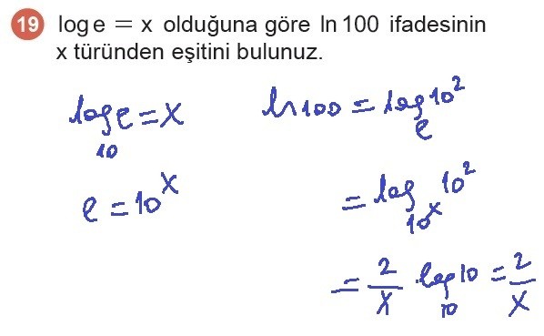 12. Sınıf MEB Yayınları Matematik 40. Sayfa Cevapları