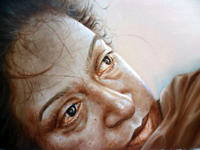 Портреты в стиле реализм. Rajasekharan Parameswaran 3