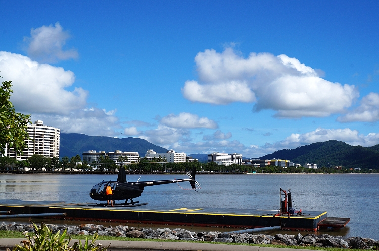 helicopter, Cairns, Australia, Euriental