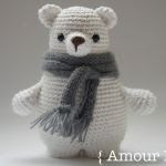 patron gratis oso amigurumi |  free pattern amigurumi bear