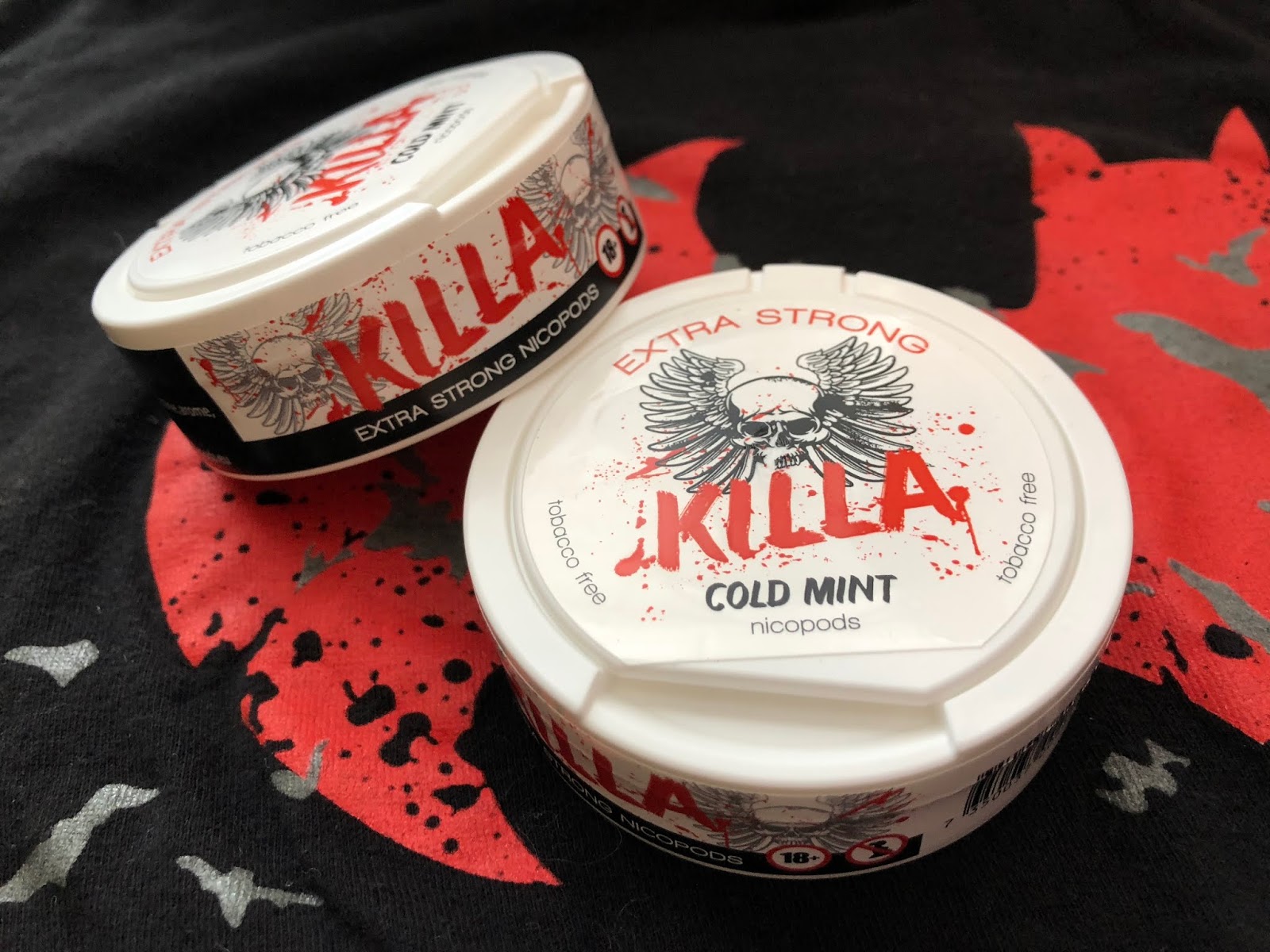Killa (Cold Mint) Extra Strong Nicopods (Old Review). 27 August 2018.