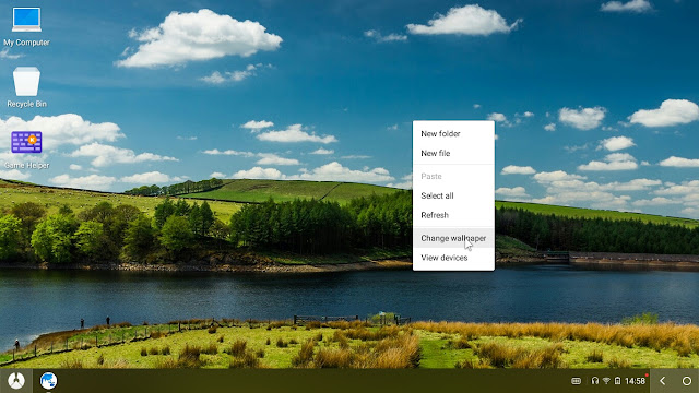 Mengganti Wallpaper di Phoenix OS agar ukuran pas Mengganti Wallpaper di Phoenix OS agar ukuran pas