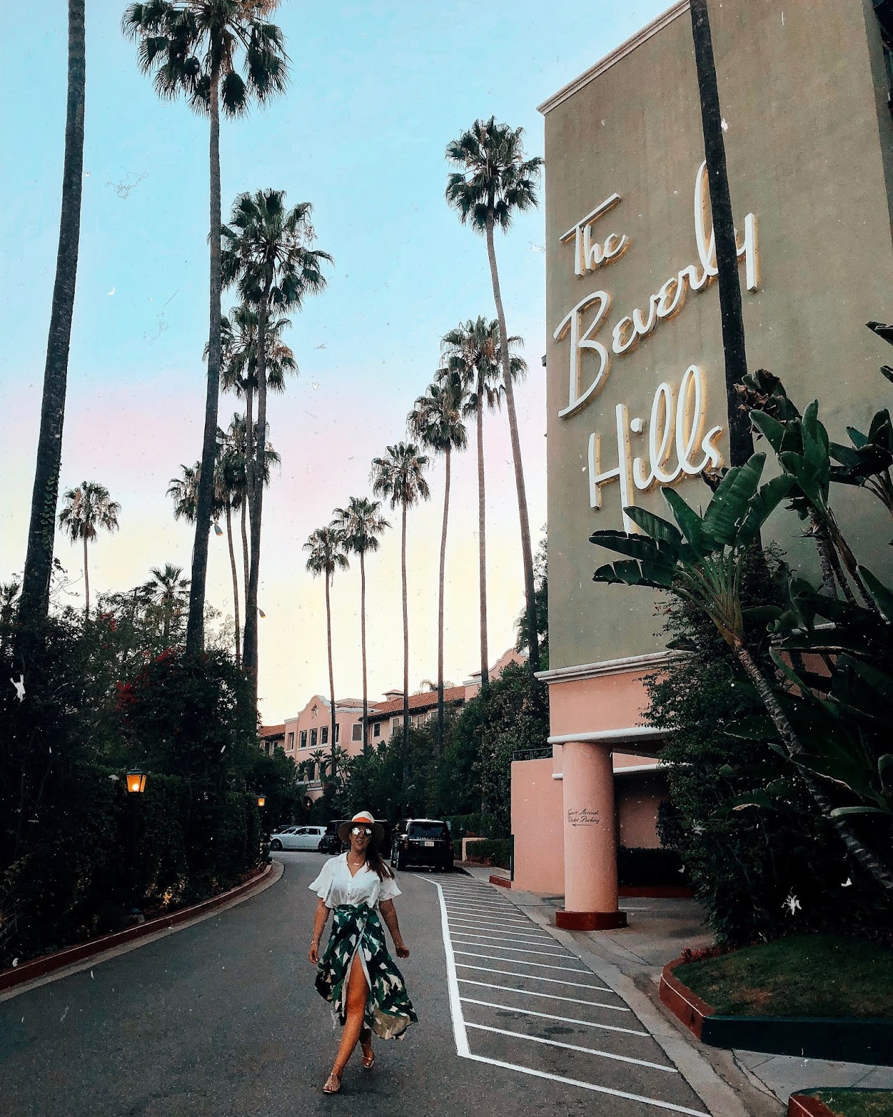 THE BEVERLY HILLS HOTEL SIGN
