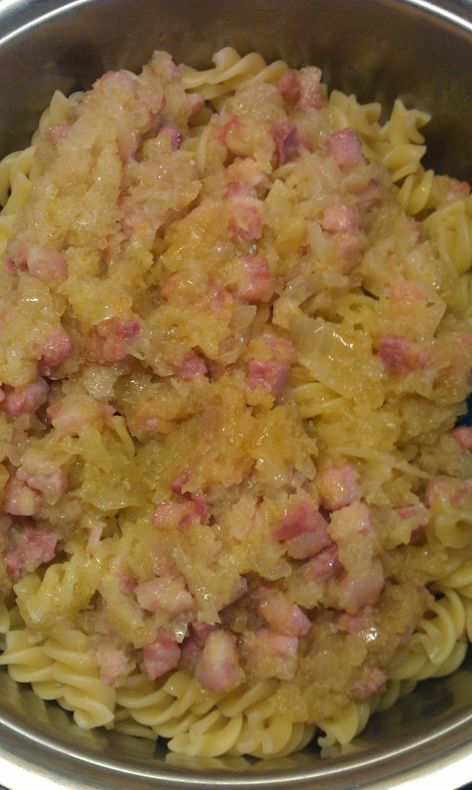 COME MANGIO IO Fusilli, limone e pancetta