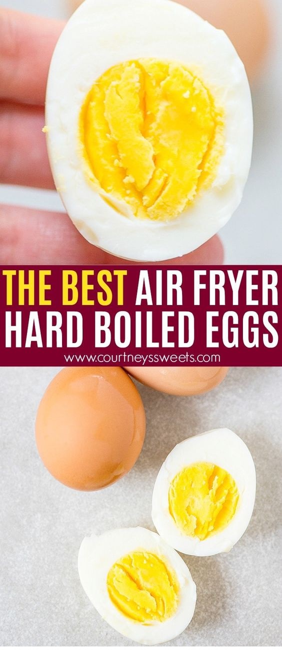 Air Fryer Hard Boiled Eggs