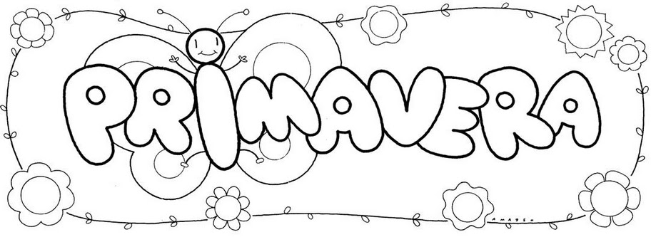 El rincón de primaria: Dibujos primavera